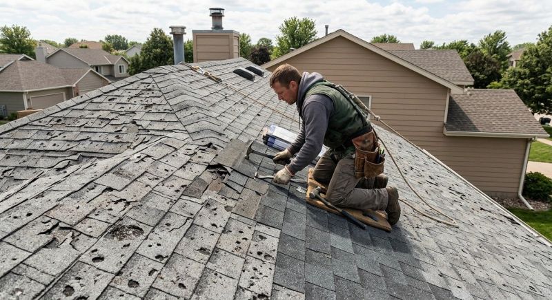Roof Damage Restoration in Hazel Crest, IL