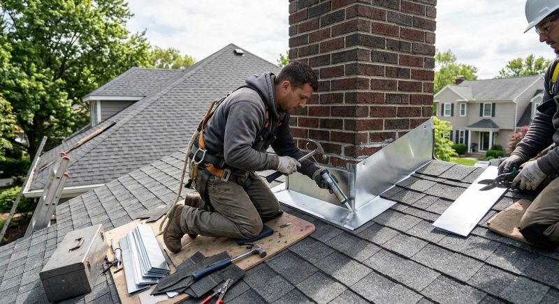 Roof Flashing Service in Monee, IL
