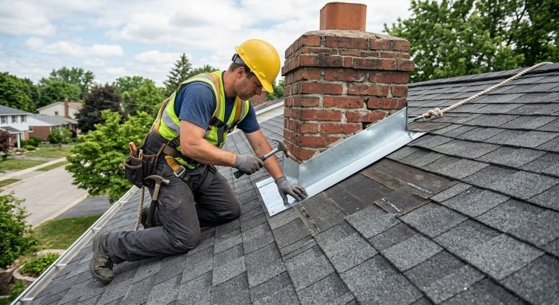 Roof Flashing Service in Riverdale, IL