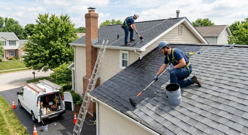 Roof Sealing in Hobart, IN
