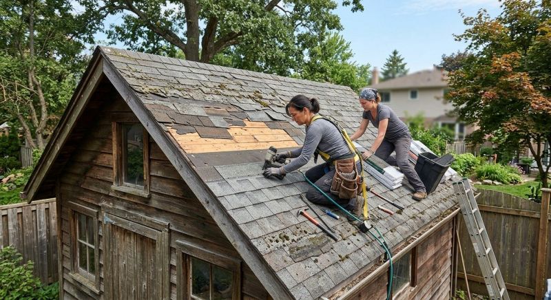 Roof Shingle Replacement in Gary, IN