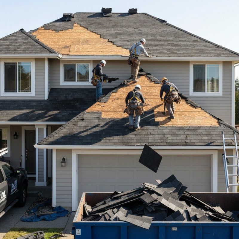 Roof Shingles Replacement in Crete, IL