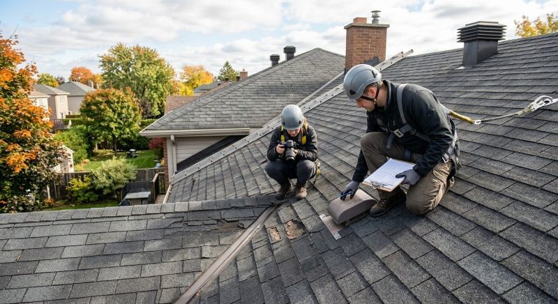 Roofing Evaluation in Flossmoor, IL