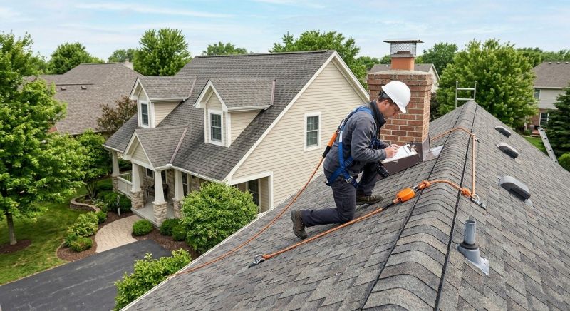Roofing Evaluation in Oak Lawn, IL