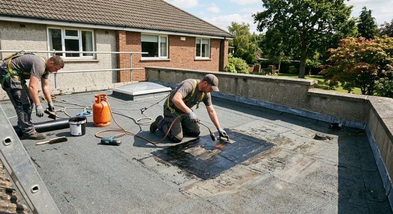Rubber Roof Repair in Tinley Park, IL