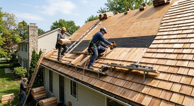 Shake Roof Replacement in Beecher, IL