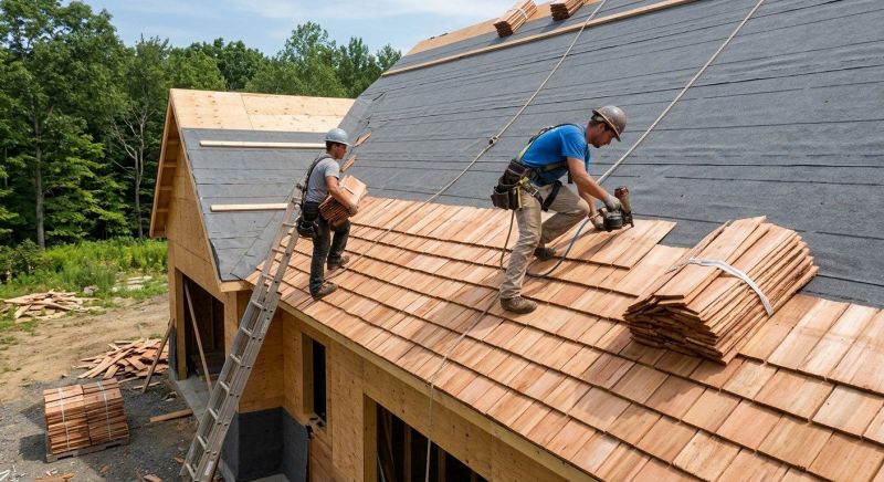 Shake Roof Replacement in Tinley Park, IL