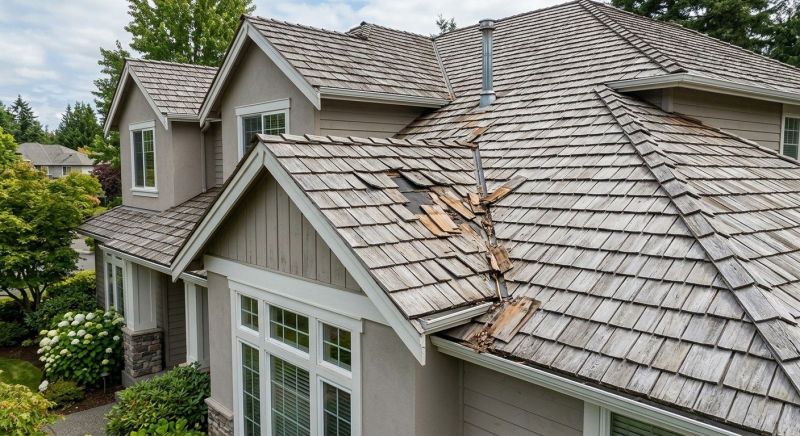 Shake Shingle Repair in Lake Station, IN
