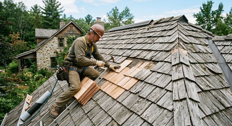 Shake Shingle Repair in Lansing, IL