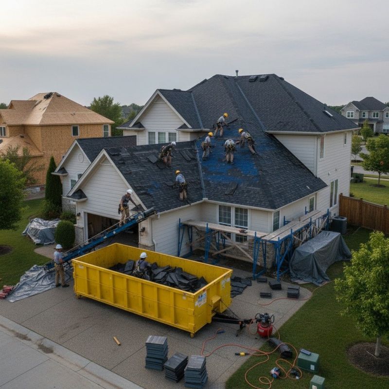 Shingle Roof Replacement in Alsip, IL