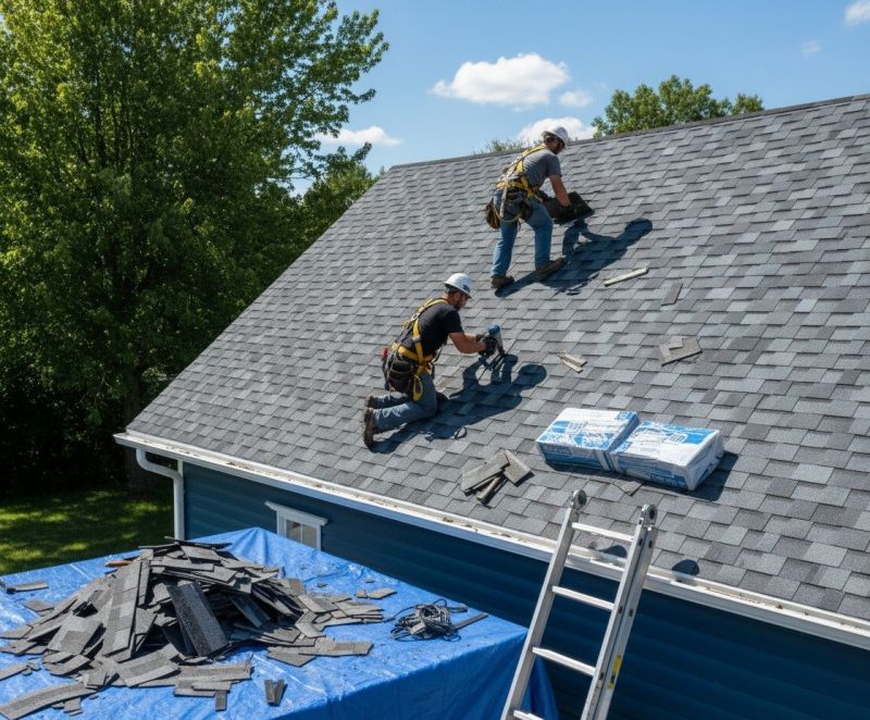 Shingle Roof Replacement in Schererville, IN