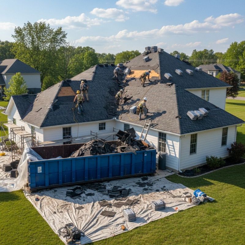 Shingle Roof Replacement in Whiting, IN