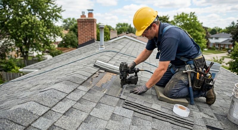 Shingles Repair in Flossmoor, IL