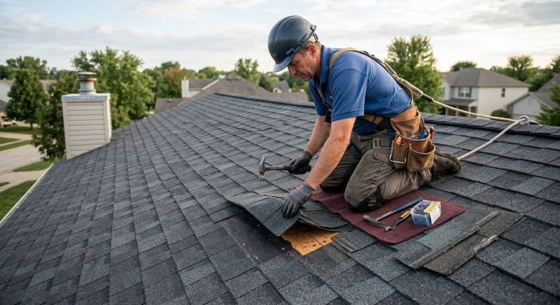Shingles Repair in Riverdale, IL