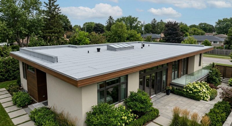Single Ply Roof Installation in Evergreen Park, IL