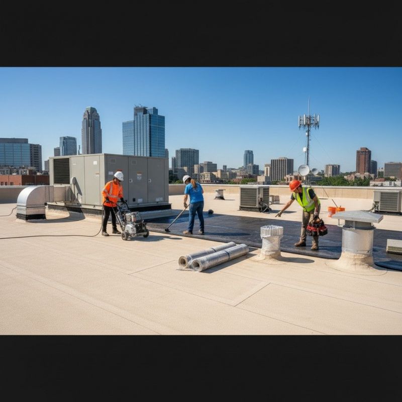Single Ply Roof Repair in Hammond, IN