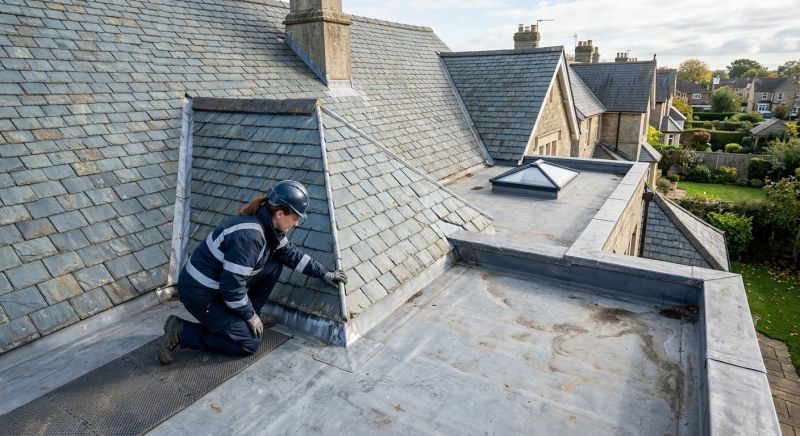 Slate Roof Inspection in Gary, IN