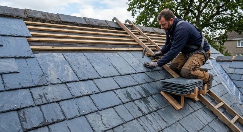 Slate Roof Installation in Homewood, IL