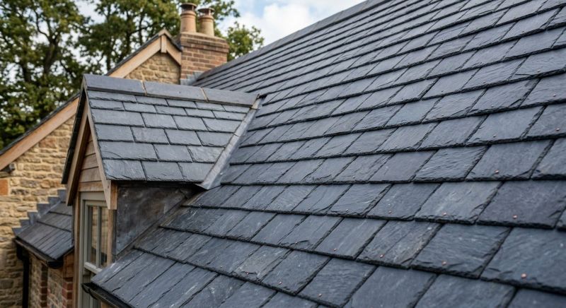 Slate Roof Installation in Merrillville, IN