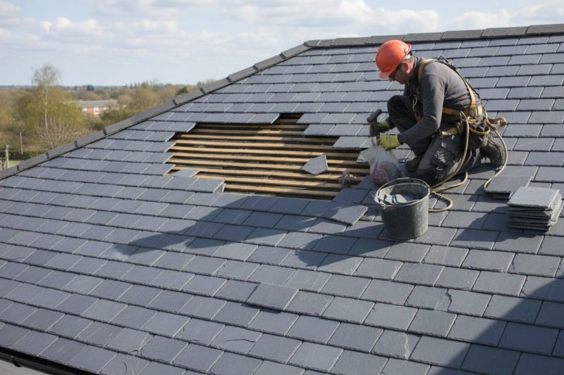 Slate Roof Repair in Munster, IN