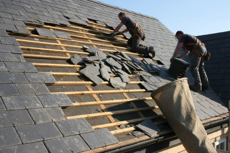 Slate Roof Replacement in Hobart, IN