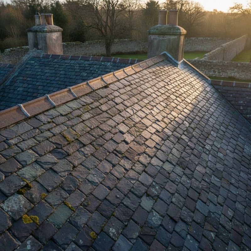 Slate Roof Replacement in Midlothian, IL