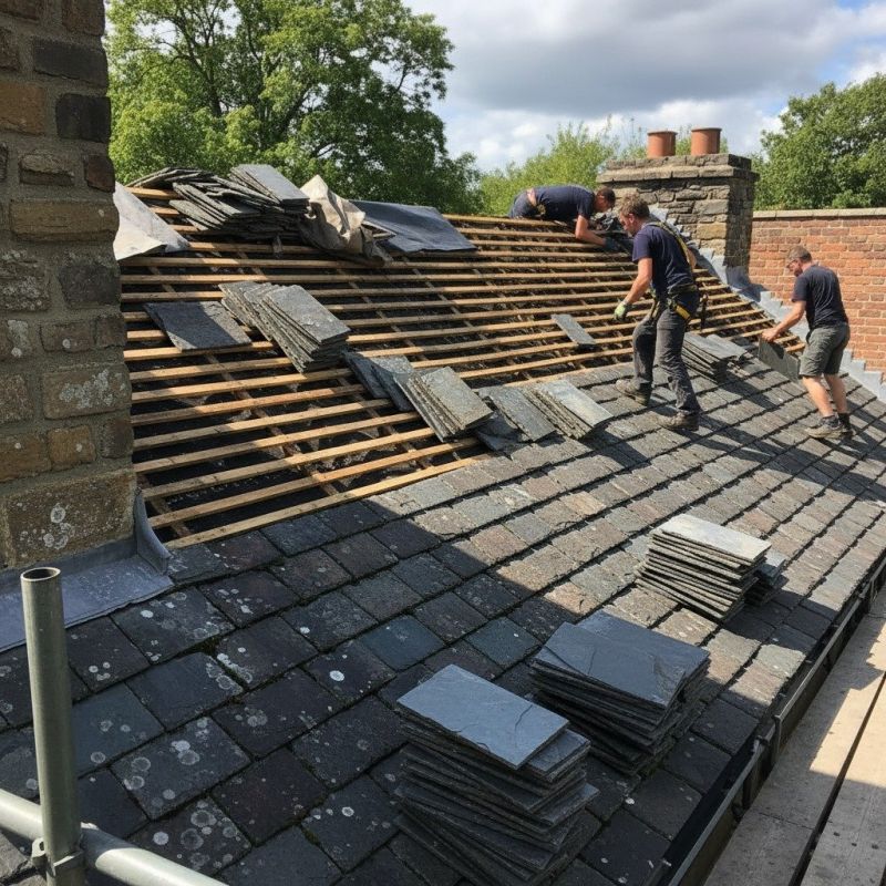 Slate Roof Replacement in Riverdale, IL
