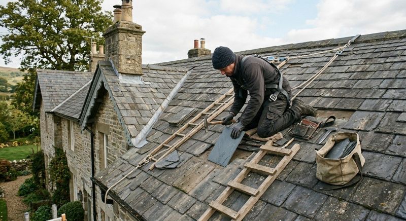 Slate Shingles Repair in Chicago, IL