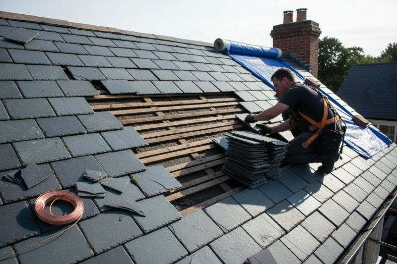 Slate Shingles Repair in Chicago Ridge, IL