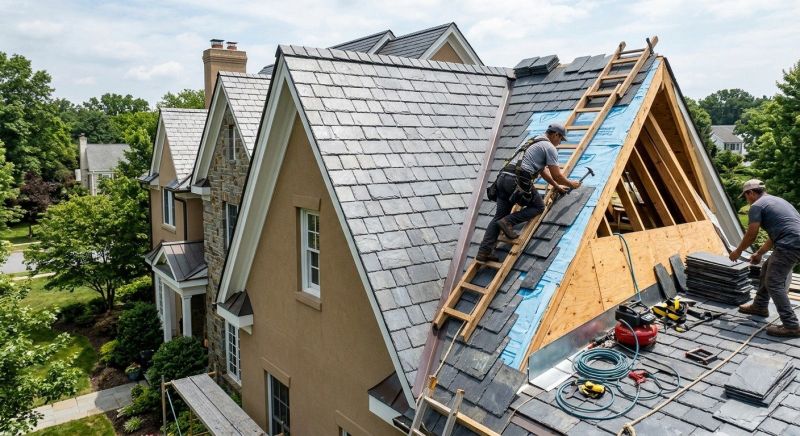 Slate Shingles Repair in Dolton, IL