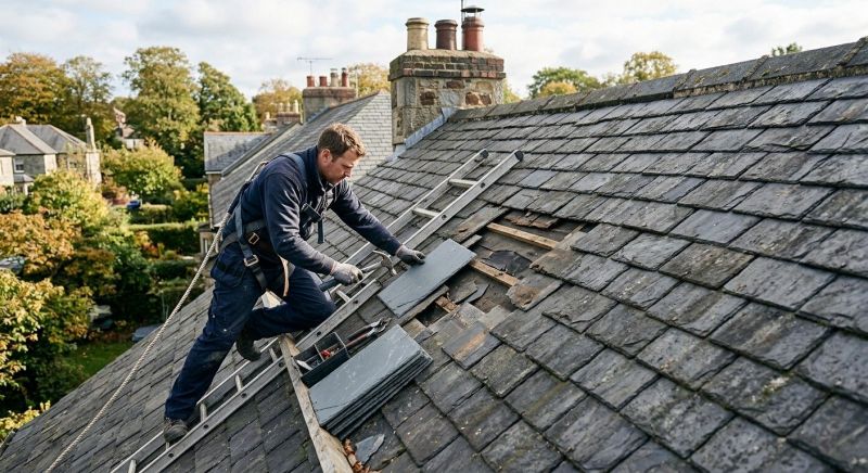 Slate Shingles Repair in Porter County, IN