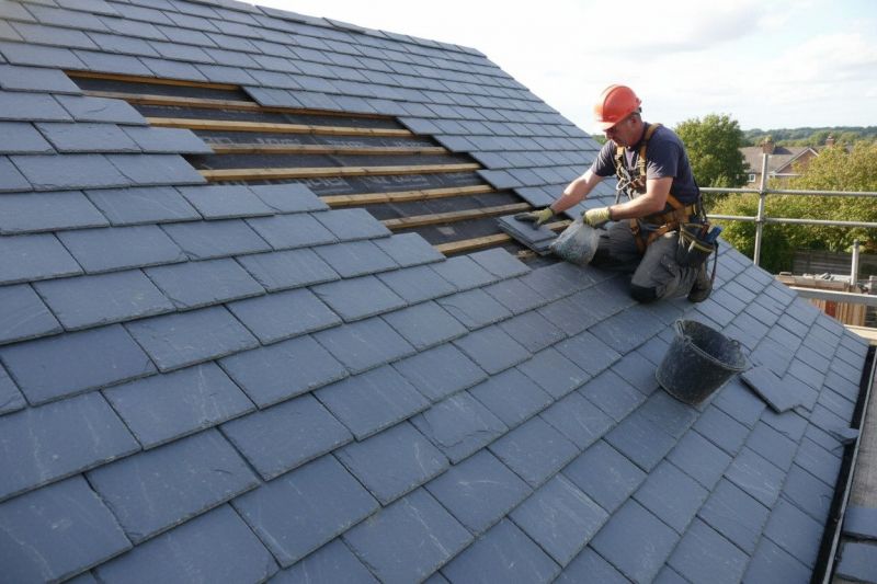Slate Shingles Repair in Saint John, IN
