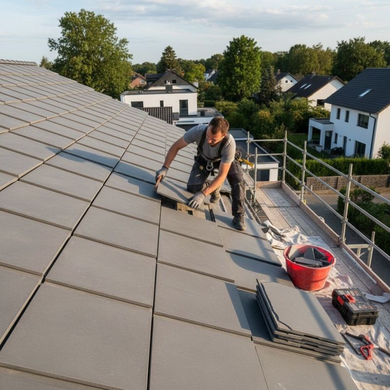 Spanish Tile Roof Repair in Gary, IN
