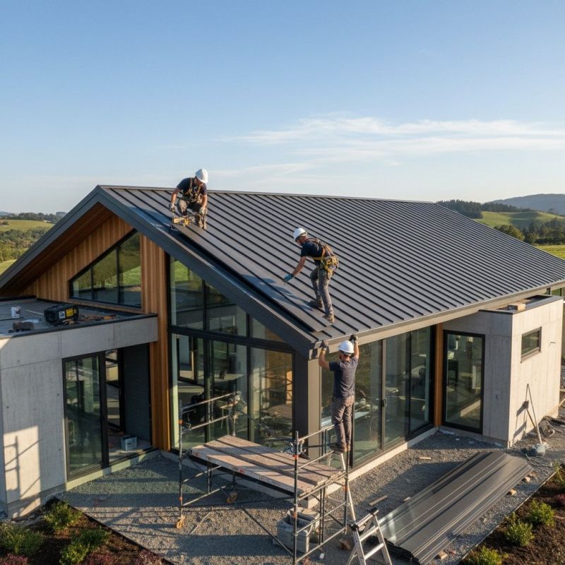 Steel Roof Replacement in Cook County, IL