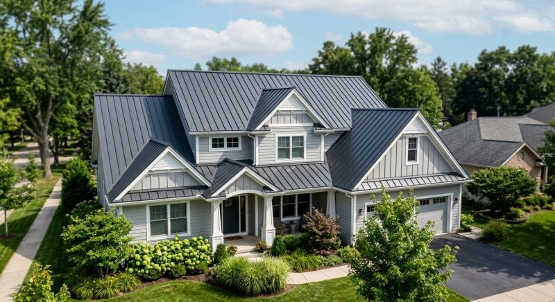 Steel Roof Replacement in Highland, IN