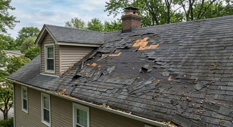 Storm Damage Roof Repair in Monee, IL