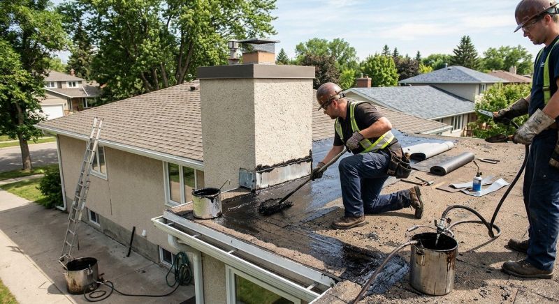 Tar And Gravel Roof Repair in Westville, IN