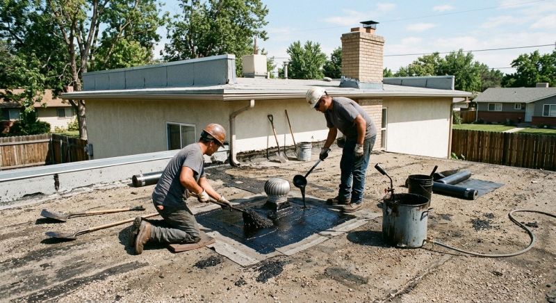 Tar Roof Repair in Chicago Ridge, IL