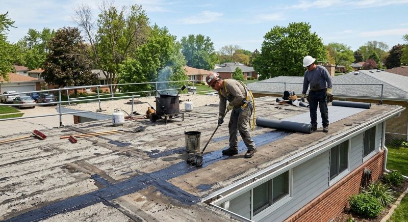 Tar Roof Repair in Dolton, IL
