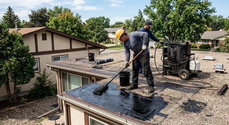 Tar Roof Repair in Evergreen Park, IL