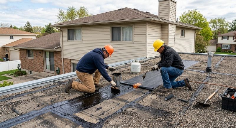 Tar Roof Repair in Porter County, IN