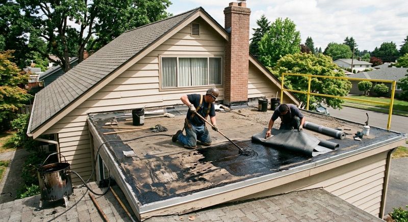 Tar Roof Repair in Valparaiso, IN