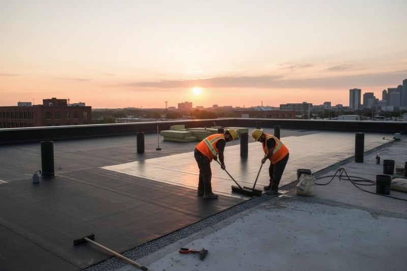 Tar Roof Replacement in Evergreen Park, IL