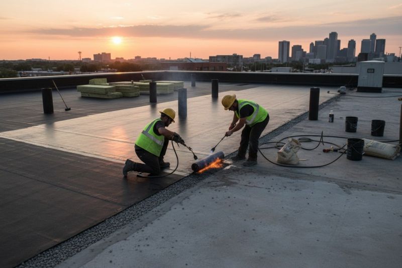 Tar Roof Replacement in Harvey, IL