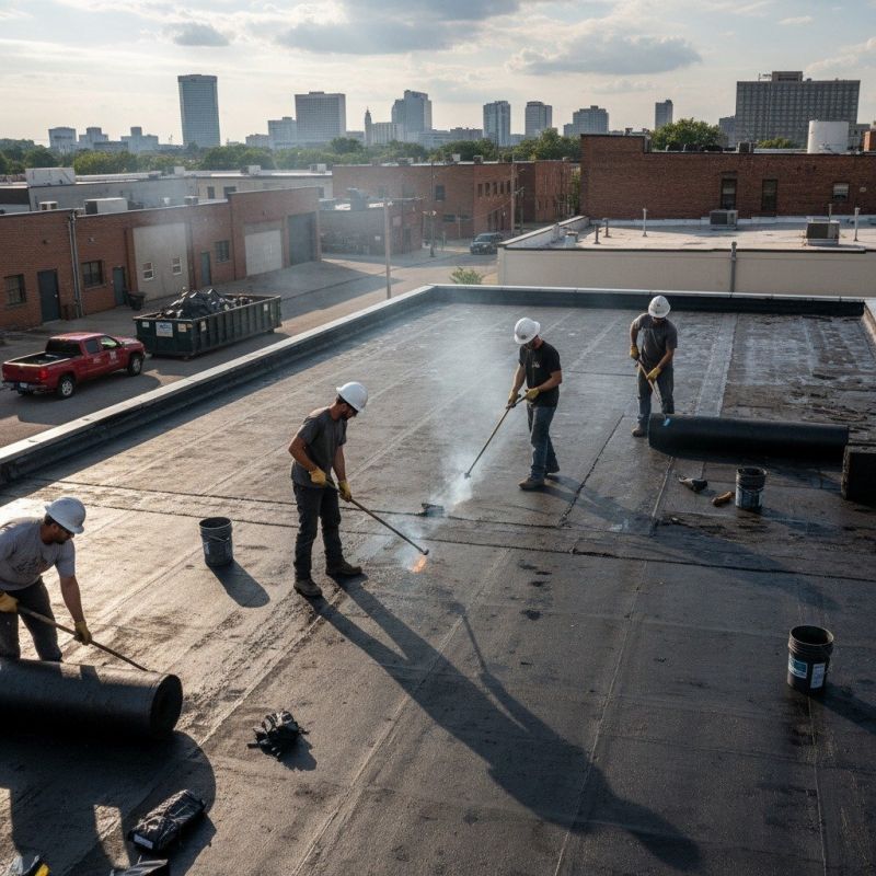Tar Roof Replacement in Munster, IN