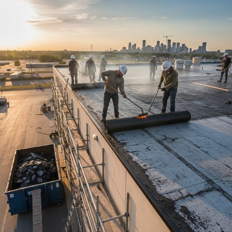 Tar Roof Replacement in Munster, IN