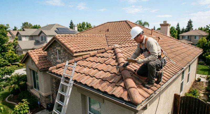 Tile Roof Inspection in Gary, IN