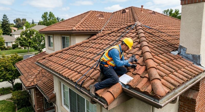 Tile Roof Inspection in Gary, IN