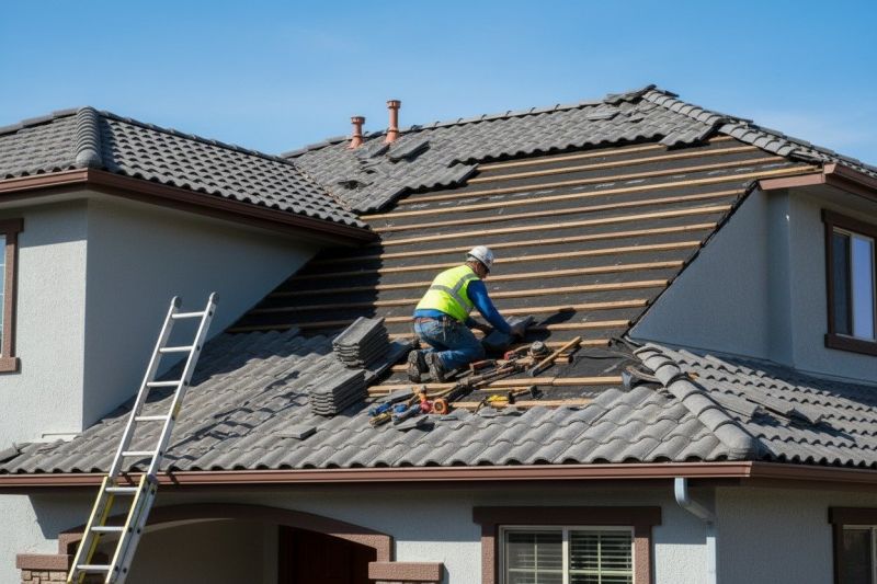 Tile Roof Repair in Alsip, IL