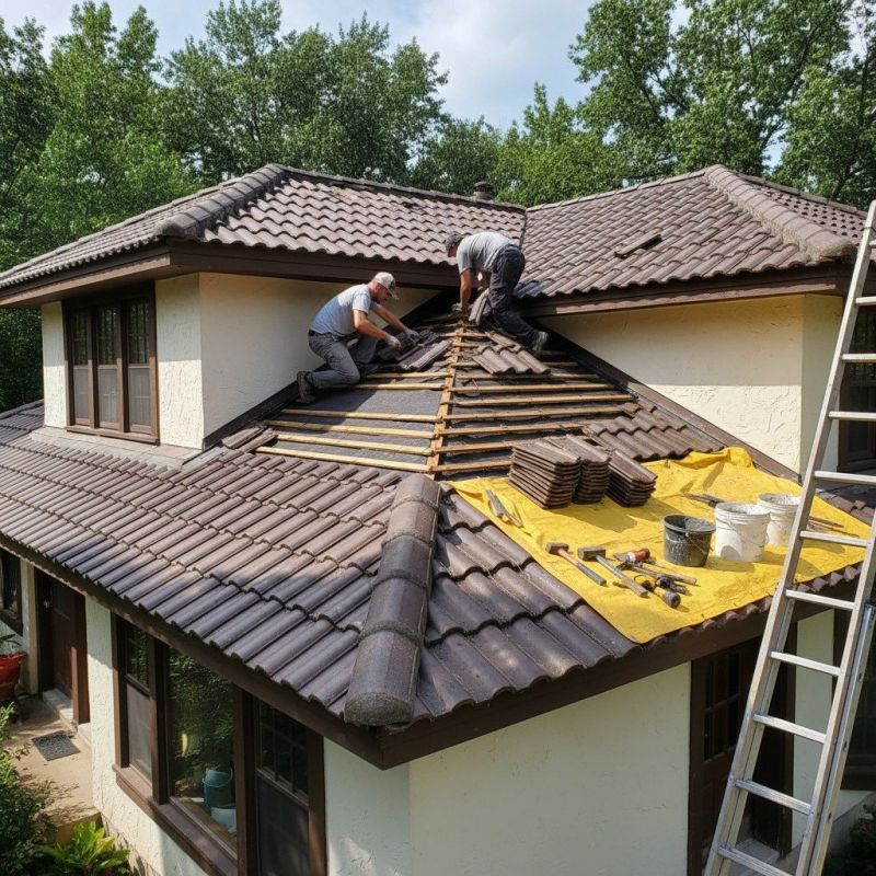 Tile Roof Repair in Griffith, IN